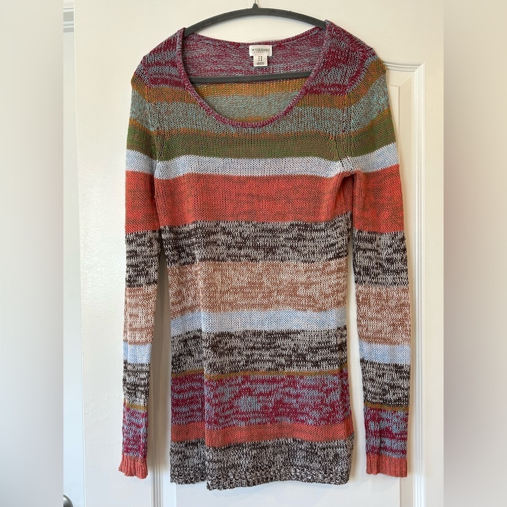 ECU Motherhood Knit Long Sleeve Lightweight Sweater